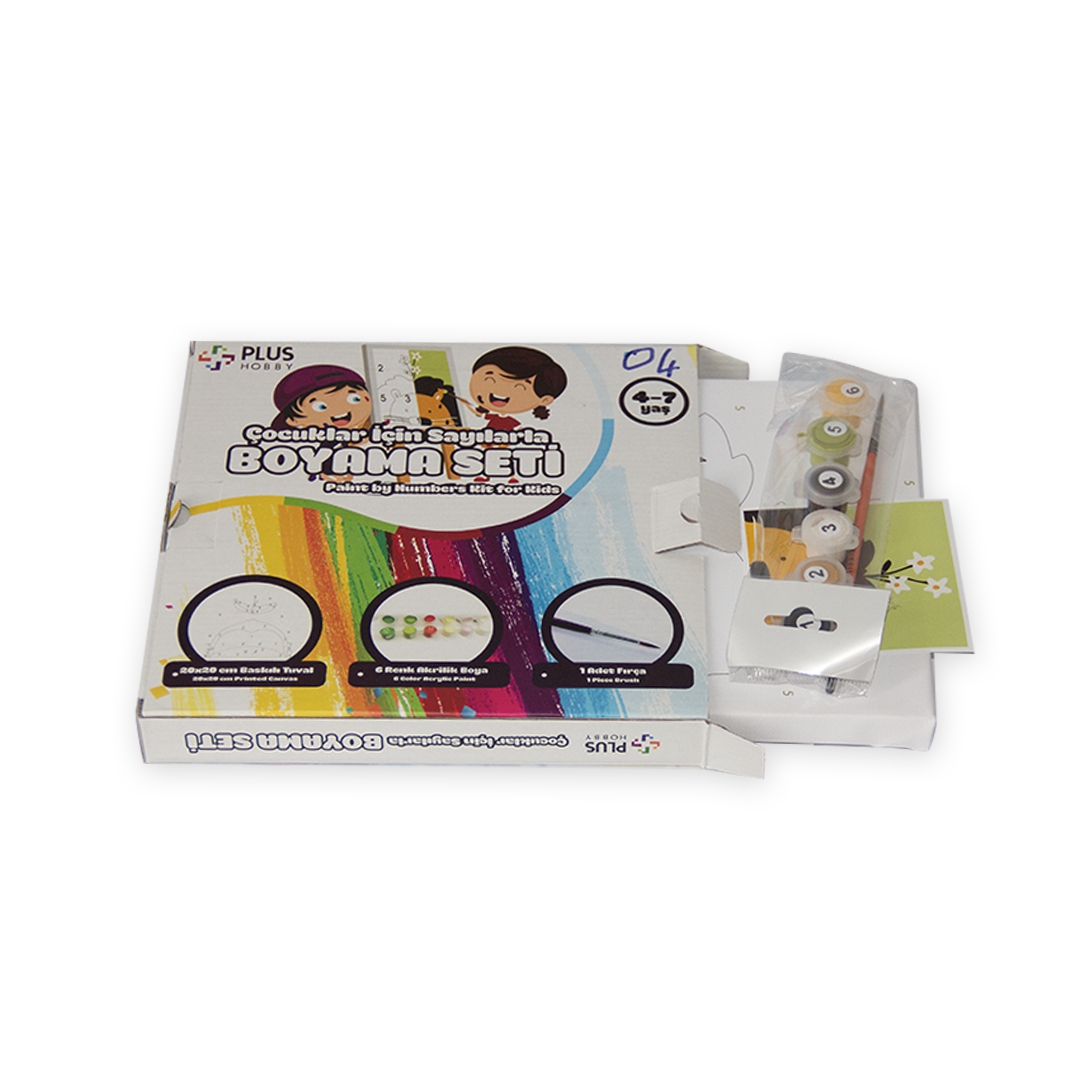 Plus%20Hobby%20BB08%20-%20Arı%20Çocuklar%20İçin%20Sayılarla%20Boyama%20Seti
