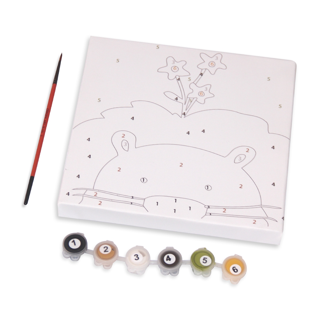 Plus Hobby BB14 - Baykuş Çocuklar İçin Sayılarla Boyama Seti