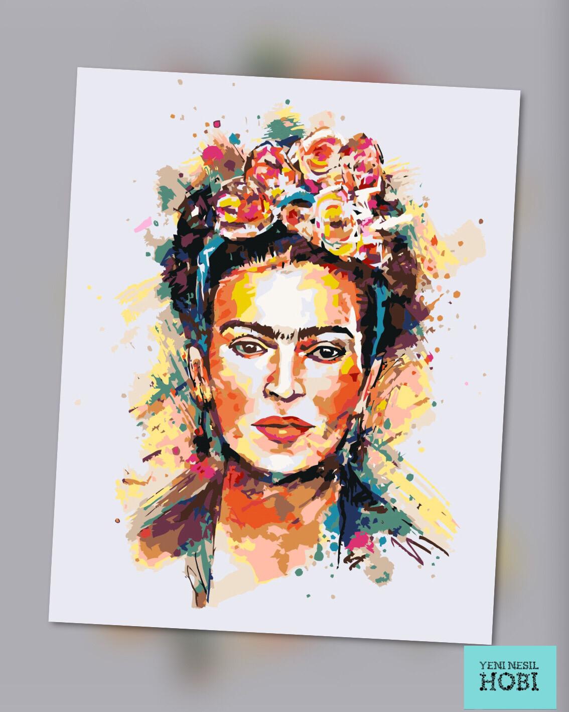 Plus Hobby SB12/Frida Kahlo-Sayılarla Boyama Seti